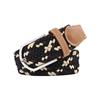 Adjustable Stretch Woven Belt Multicolored Men's Waistband Casual Elastic Braided Belt  Women