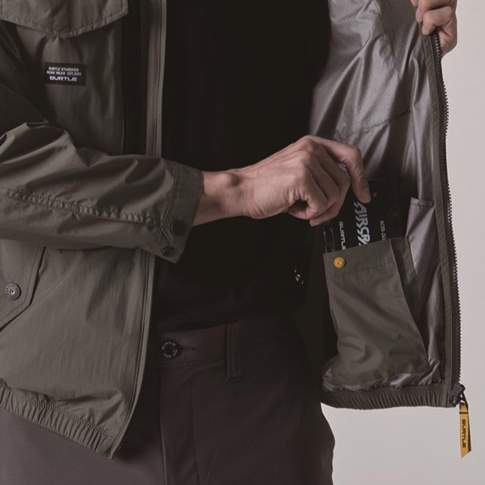 BURTLE Aircraft Tactical Блузон с коротким рукавом Mills Green AC1156 14 L Весна/Лето (унисекс)