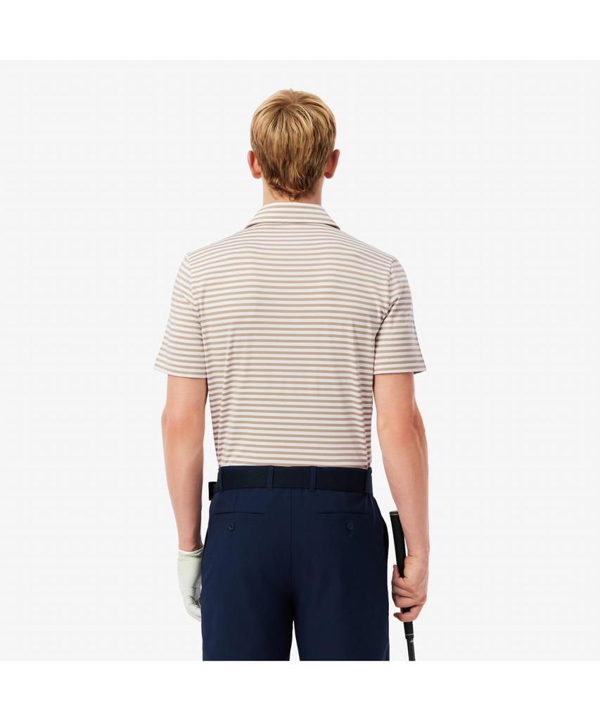 LACOSTE Men'S Golf Striped Short Sleeve Polo Shirt Dh7418-55N 7Ry