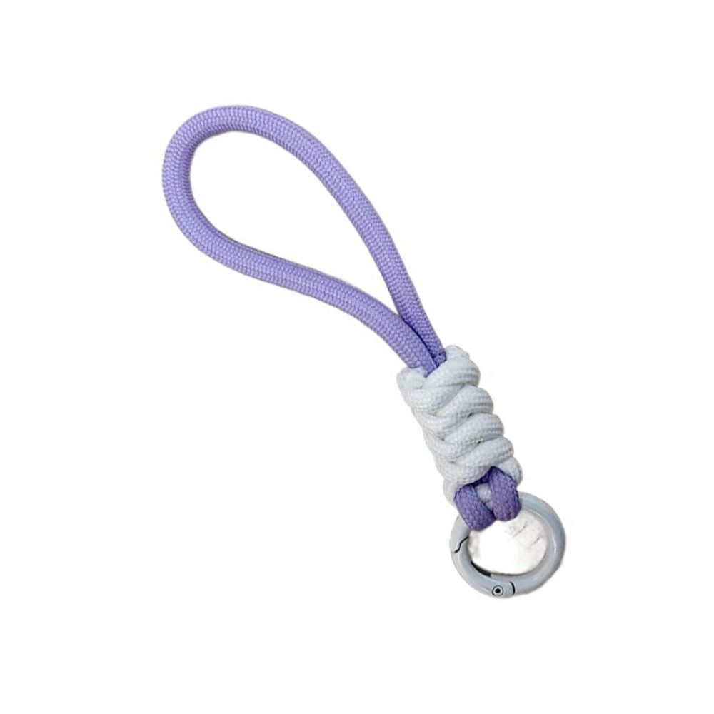 Брелок для ключей с защитой от потери, креативный плетеный шнурок, подвесной аксессуар