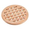 Waco Trading Wooden Trivet, Round, 20cm Diameter X 1.5cm Height, Flared, H-3658