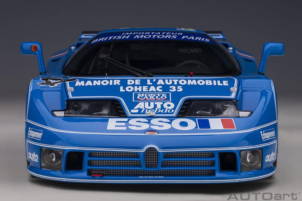 AUTOart Bugatti EB110 SS 1994 Le Mans 24 Hours Completed Product 89417 1/18 #34