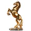 Статуя из смолы Золотая Белая Черная Фигурка Лошади Скандинавские Абстрактные Украшения Для Статуэток Для Интерьера Скульптуры Домашний Декор