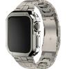 Чехол+Ремешок из ТПУ для Apple Watch Band 46мм 42мм Титановый Наручный Браслет Защитные Пленки для Экрана IWatch 10 9 7 8 45мм 41мм 44мм 40мм 49мм