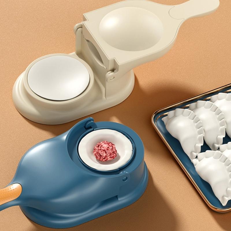 Портативный ручной пресс для пельменей 2 в 1 Пресс для пельменей Инструмент для изготовления равиоли Инструмент для обертывания пельменей