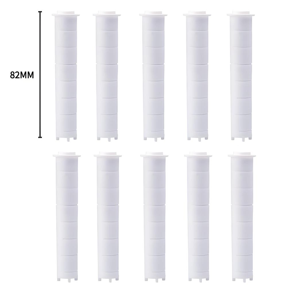 Replacement Shower Filter for Held Showerhead PP Filter Rod Shower Head Filter Cartridge Water Filter Hard Water Improved Bathroom Accessories