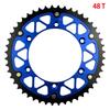 Motorcycle 520 45T 46T 47T 48T 49T 51T 52T Rear Sprocket For YAMAHA TTR230 YZ450R YZ250 YZ125 WR450F WR400 WR426 WR125P WR250R