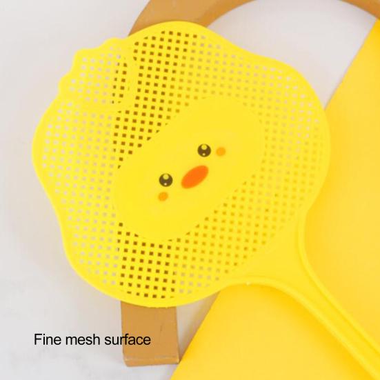 2 шт., мухобойка, эффективное управление мухами, длинная ручка, мухобойка в мультяшной форме, ракетка для мух в помещении и на открытом воздухе