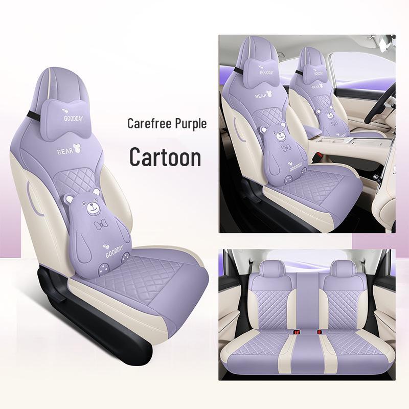 Wuling Bingo S Full Leather Car Seat Cushion - Four Seasons Version 2025