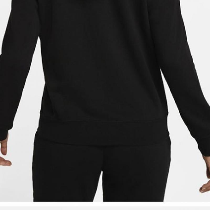 Nike Женская флисовая толстовка с капюшоном и застежкой-молнией S Club Dq5472 010 S2207