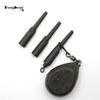 20Pcs Carp Fishing Safe Zone Run Rig Rubber Sleeve Swivel Connector Running Rig Carp Coarse Fishing Accessories