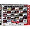 Puzzle 1000 Pièces - EUROGRAPHICS - Corvette Evolution - Pour Adultes À Partir De 12 Ans
