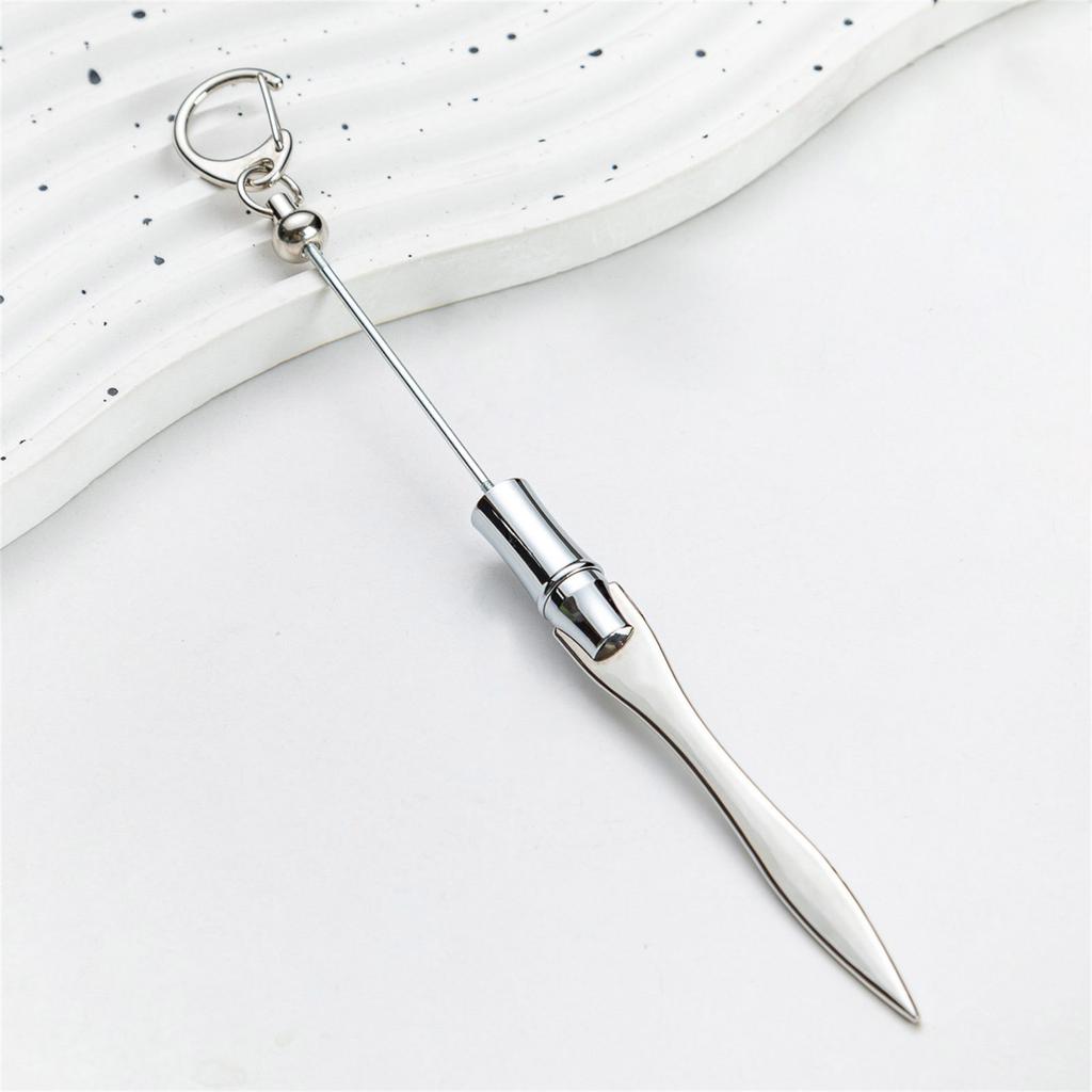 Открывалка для писем с бисером, металлический открывалка для писем с зажимом для брелка, открывалка для конвертов с бисером, подарок для ученика, учителя