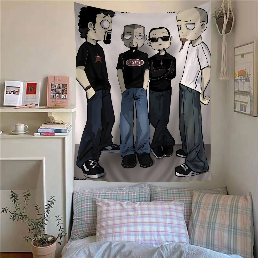 Группа System of a Down Хиппи Настенные Гобелены Богемные Настенные Гобелены Мандала INS Домашний Декор