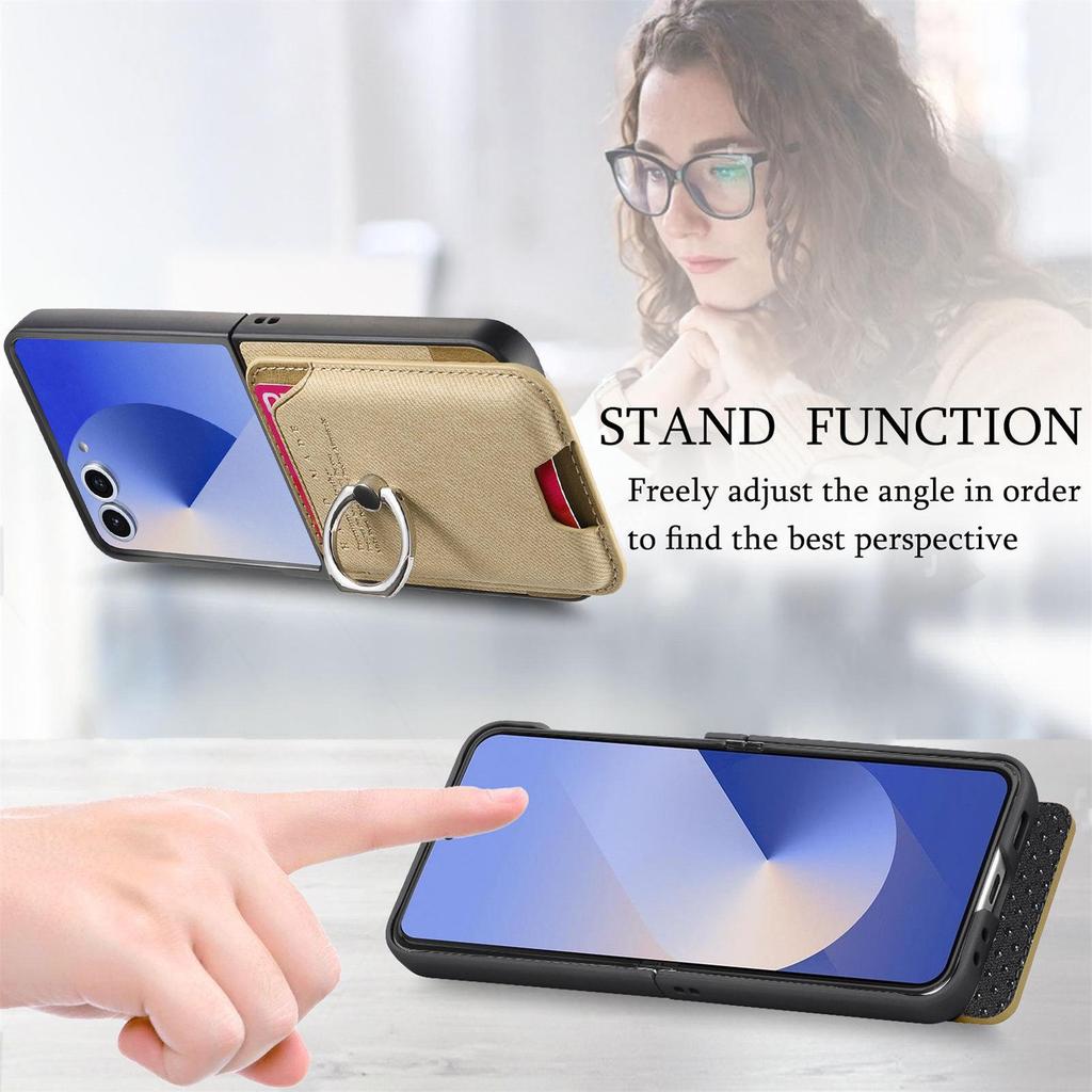 Магнитная складная подставка-кольцо защитный чехол для Samsung Galaxy Z Flip 7/6