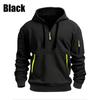 Men's Hoodie Quarter Zip Hoodies Hooded Plain Pocket Sports&Outdoor Streetwear Cool Casual Spring & Fall Clothing Hoodies Sweatshirts Men's Coats