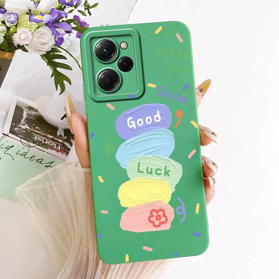 Чехол для Xiaomi Poco X5 Pro 5G Чехол Модный Мультяшный Милый Смешной Расписной Силиконовый Чехол для Телефона 22101320G 22101320I