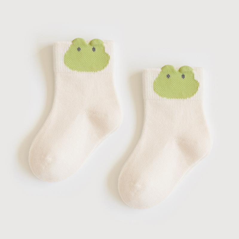Cartoon Cotton Baby Socks: Boneless, Short, for Newborns To 3 Years, Spring & Autumn