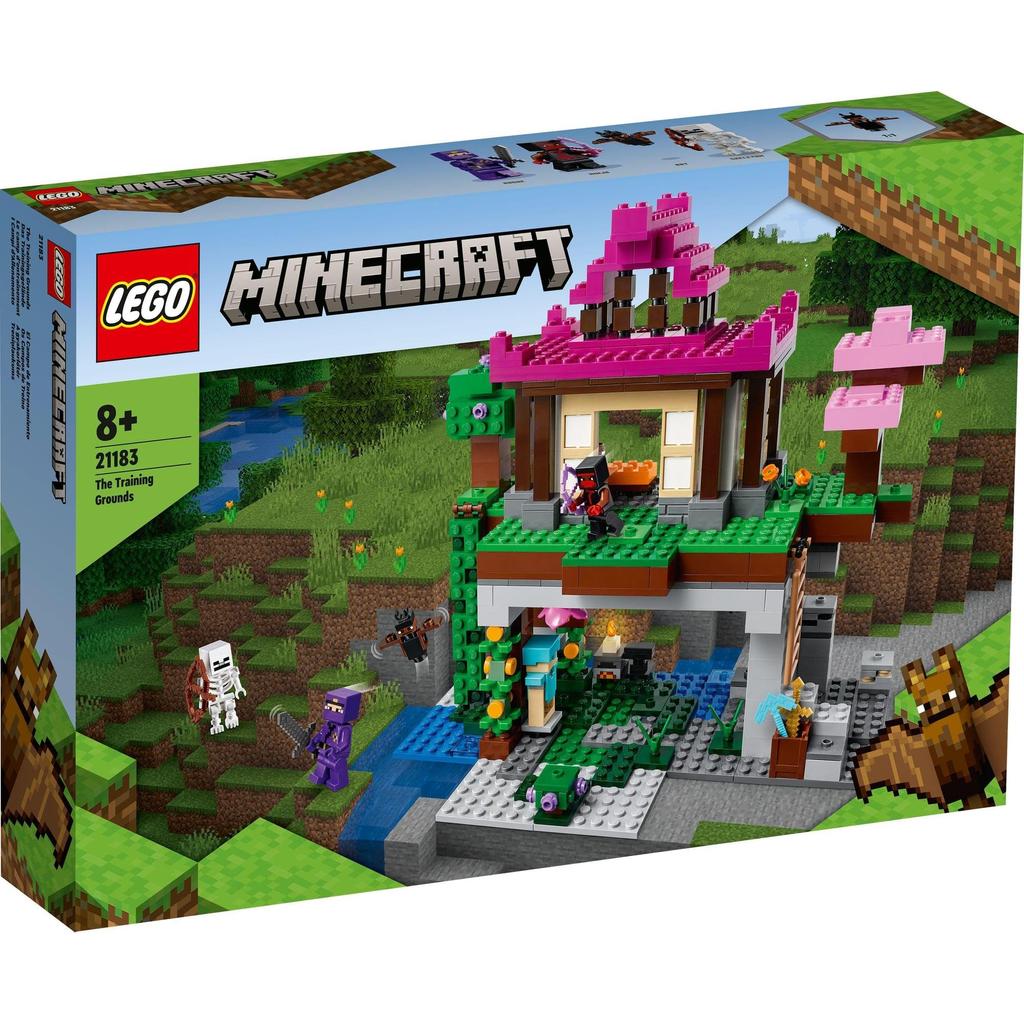 LEGO Minecraft Training Ground 21183 Toy Block Present Video Game House Home Мальчики Девочки Возраст 8+