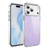 Для iPhone 16/15/14/13 Pro, Используйте Прозрачный Жесткий Чехол с Магнитными Блестками для Чехла Телефона Apple 17
