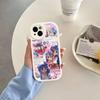 K-Konata Izumi Счастливая S-Звезда Чехол для телефона Для IPhone 11 12 13 14 15 16 Pro Max Plus Кожаная обложка