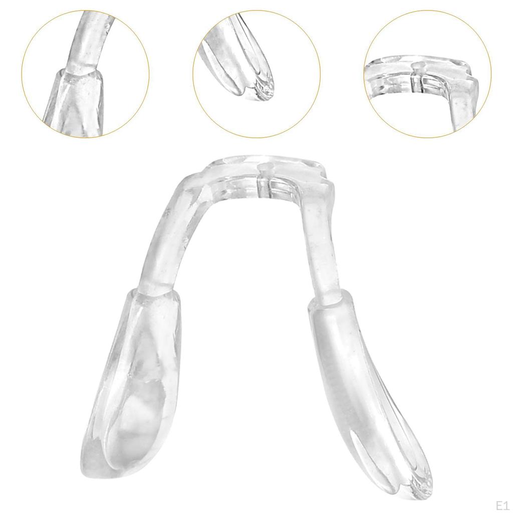 6x Носоупоры для очков Ремонт очков Прозрачные Противоскользящие Прочные Носоупоры Легкие U-образные