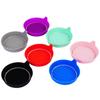 New Non-slip Water Cup Pad Car Coaster Diamond Rhinestone Bling Decoration Anti-skid Rubber Cup Bottle Mat Accessories