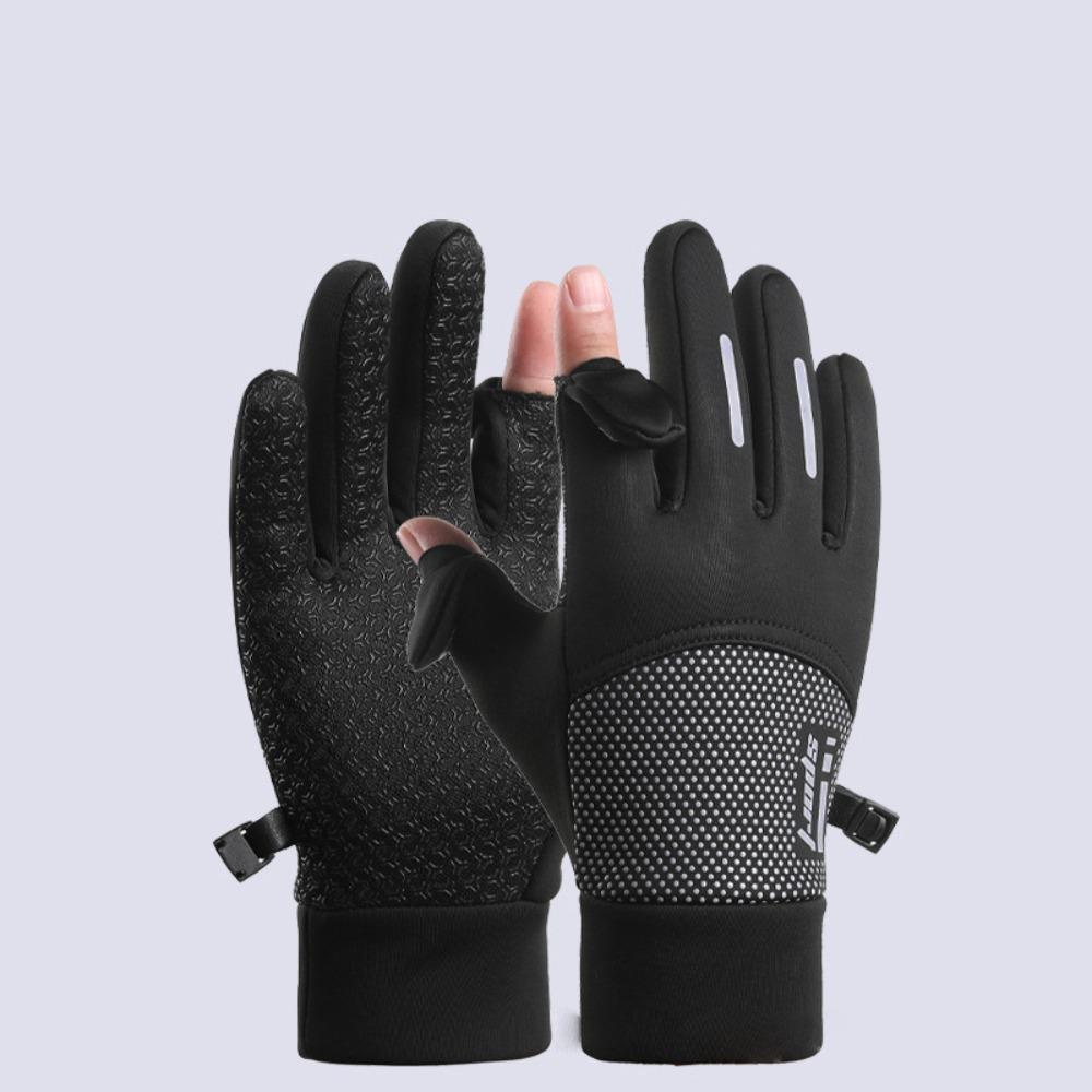 Full Finger Winter Gloves Touchable Screen Skiing Gloves New Driving Mittens Women Men