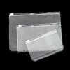 1/5PCS New Plastic Resealable Pouch Bag Matte Clear Zip Lock PVC Storage