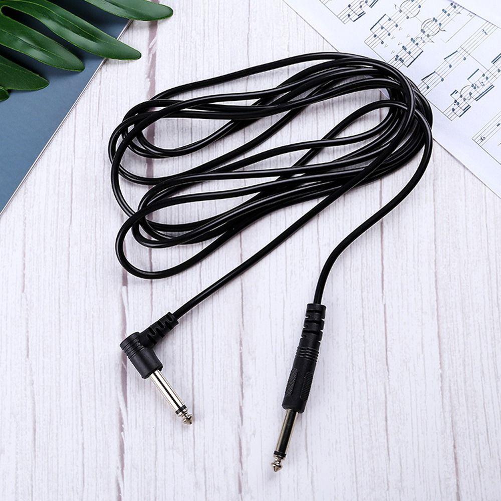 Соединительный шнур гитарный инструментальный кабель прямой к прямоугольному гитарному шнуру инструменты