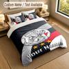 Bedding Set 1 Duvet Cover 2 Pillowcases Ajax Amsterdam Print Soft Bed Linen Bedroom Decor