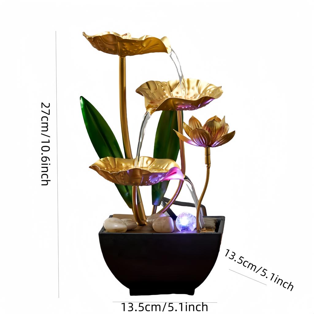 Маленький крытый фонтан с автоматической циркуляцией увлажнитель воздуха настольное украшение для гостиной и спальни релаксация ремесла