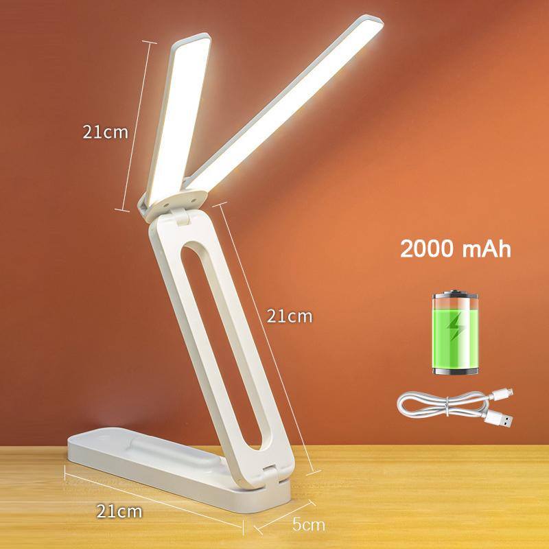 Reading Desktop Desk Lamp Multifunctional Folding  Lamp Infinite Dimming Eye Protection Bedroom Living Room Study Led Desk Light