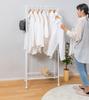 Astro Clothes Width X Depth 45 X Height 171 Pipe Clothes Accessory Casters Rack, White, Single, Approx. 68.5 Cm, Hanger, Rack, Hook, Included, 731-27