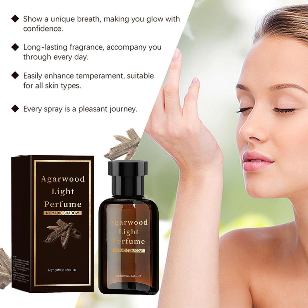 Туалетная вода Agarwood для мужчин, туалетная вода Fresh And Elegant Charm Wood Perfume для зрелых свиданий, 50 мл