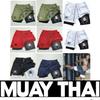 Muay Thai Kick Boxing MMA Shorts Spider Men Women Unisex Double Layer Quick Dry Breathable Training Sport Gym Fitness Workout