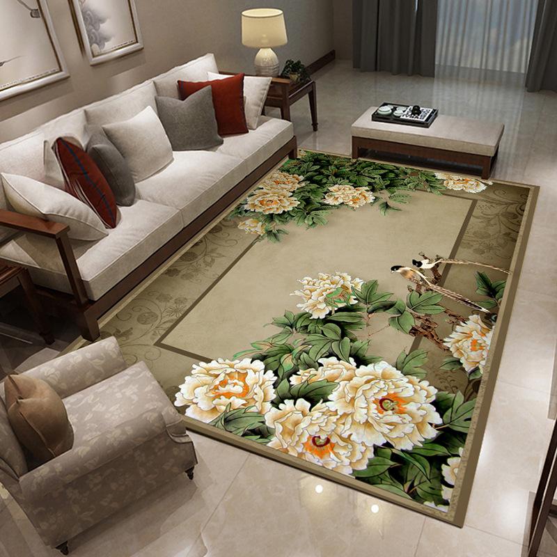 Семейный коридор, нескользящий напольный коврик, открытый салон, большой ковер в европейском стиле, декоративный ковер для гостиной, спальни