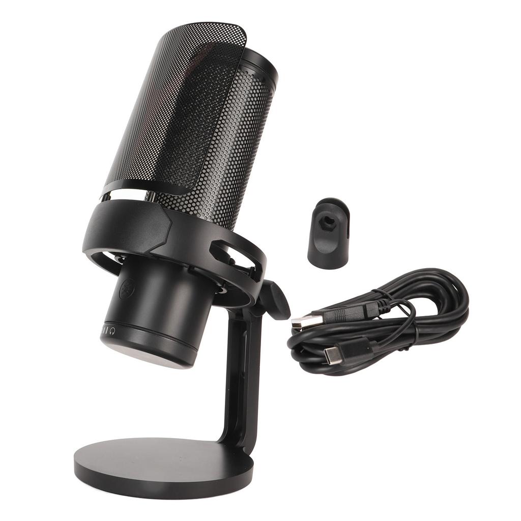 USB-микрофон профессиональный Plug and Play шумоподавление RGB микрофон для электронных спортивных трансляций в прямом эфире