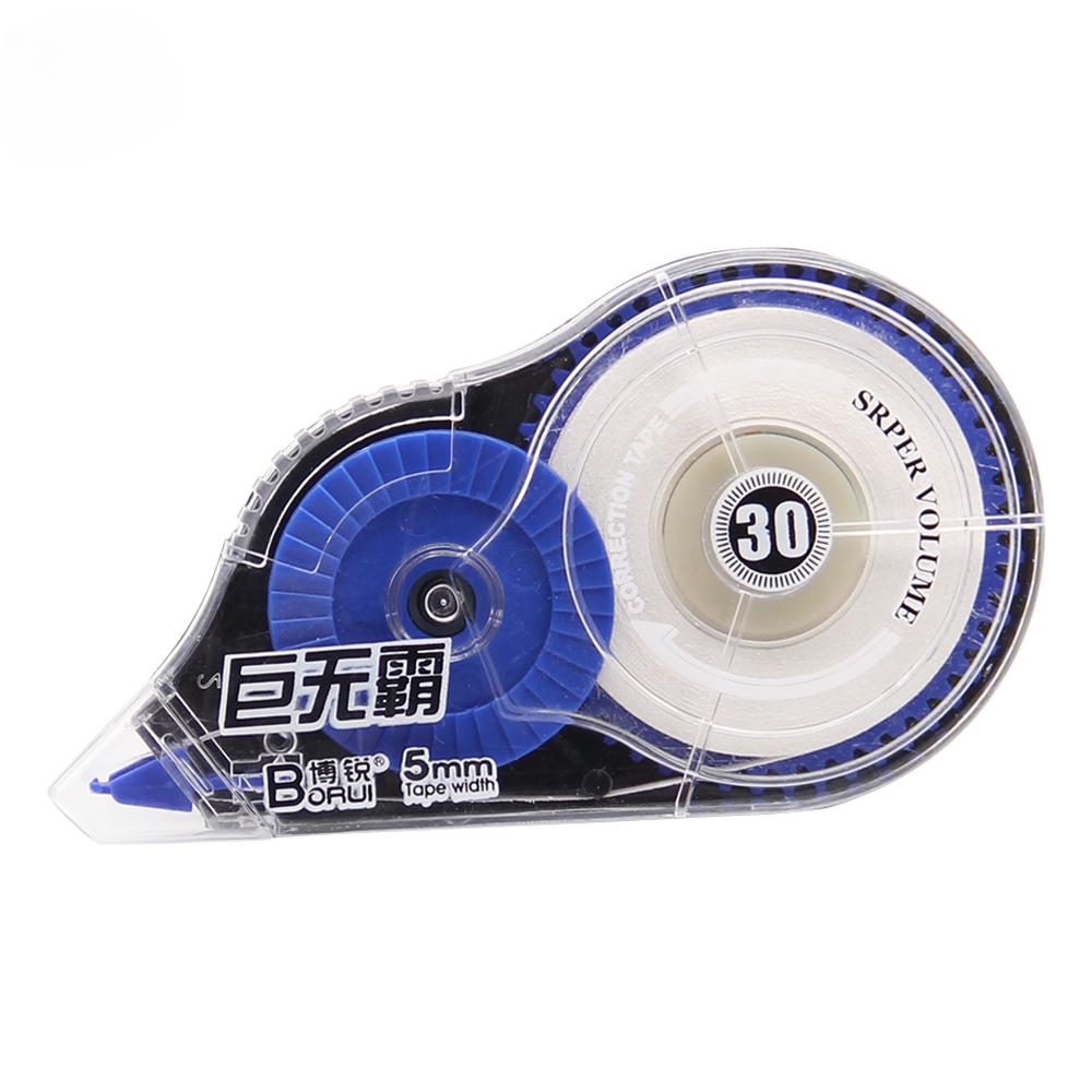 30M Roller Большая емкость Белая Корректирующая Лента Ученическая Лента Для Исправления Ошибок Ручка Корректор Назад Школьные Канцелярские Принадлежности Канцелярские Товары