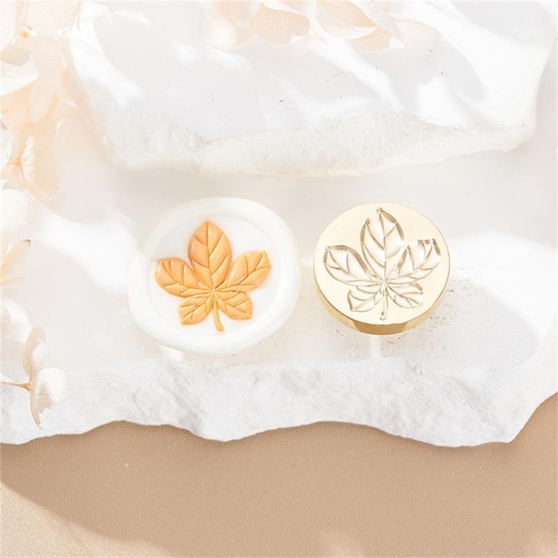 Серия «Фруктовые растения» Сургучная печать для рождественских конвертов, открыток, свадебных приглашений, декор, латунная печать с клевером для воска