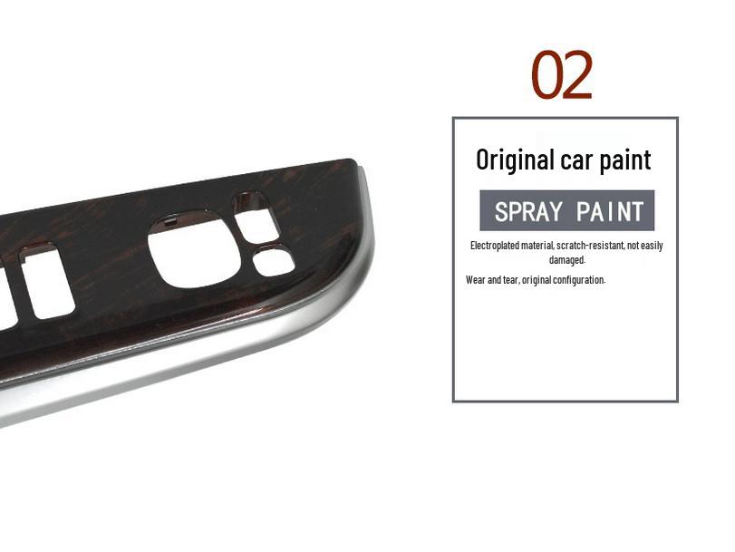 Power Window Switch Panel Cover for 2012-2017 Toyota Camry 7th Gen (74232-06490-EO)