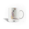 Mug - Ceramic - Freddie Mercury - 30cl - Dishwasher Safe - White