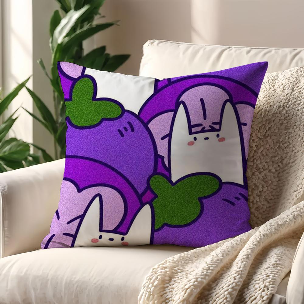 Cartoon Cute Fruit cushion cover For Pillow Printing Sofa Decoration Home Car Room Coffee Shop Office Nordic Simplicity