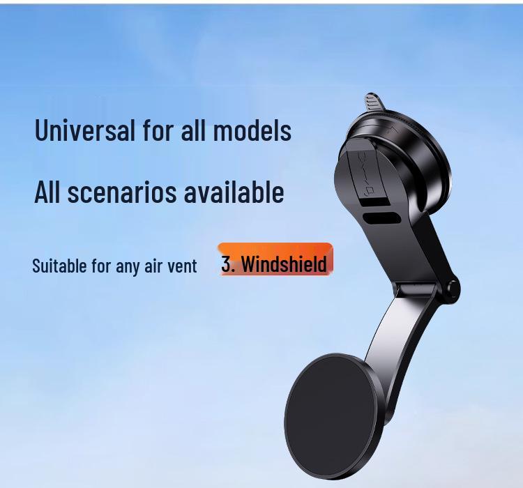 Выдвижное Магнитное Беспроводное Автомобильное Зарядное Устройство и Держатель для Телефона для MagSafe и Быстрой Зарядки Apple