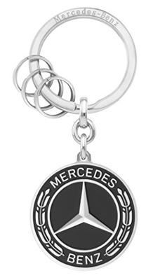 [Коллекция Mercedes-Benz] Оригинальный брелок для ключей Лавровый венок, черный