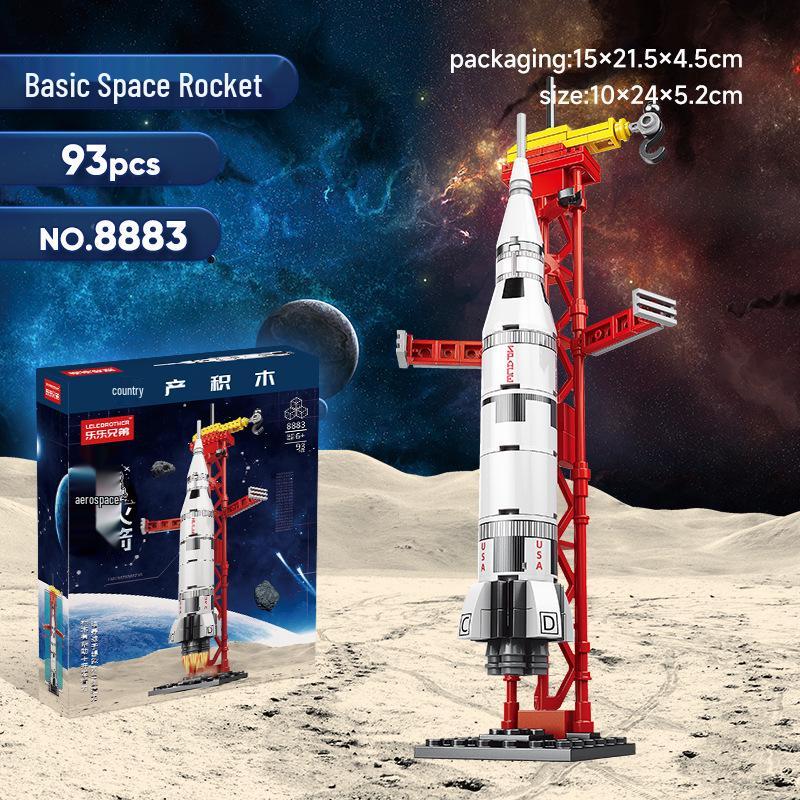 Детский конструктор космического шаттла, совместимый с LEGO, развивающая игрушка