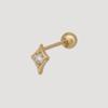 Youngglow 14k Flash Light Cubic Piercing