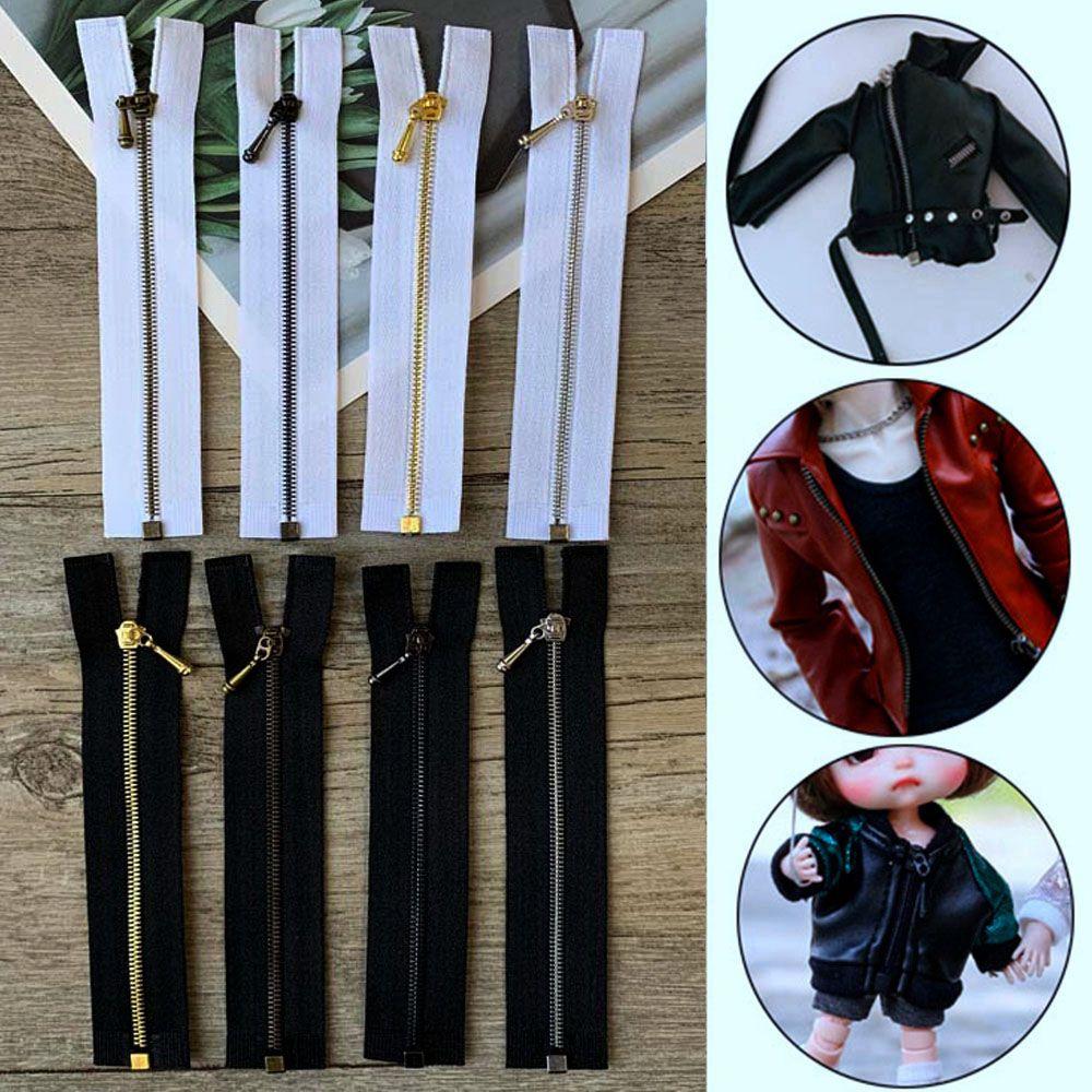 Clothes Accessory Mini Zipper Handmade Sewing Scrapbooking Doll Clothing Zippers Garment Applique