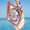 Tarot Card Game Beach Towel, Super Soft Microfiber, Gift for Her/Him, Birthday, for Pool, Beach, Travel, Home Decor Fan gifts