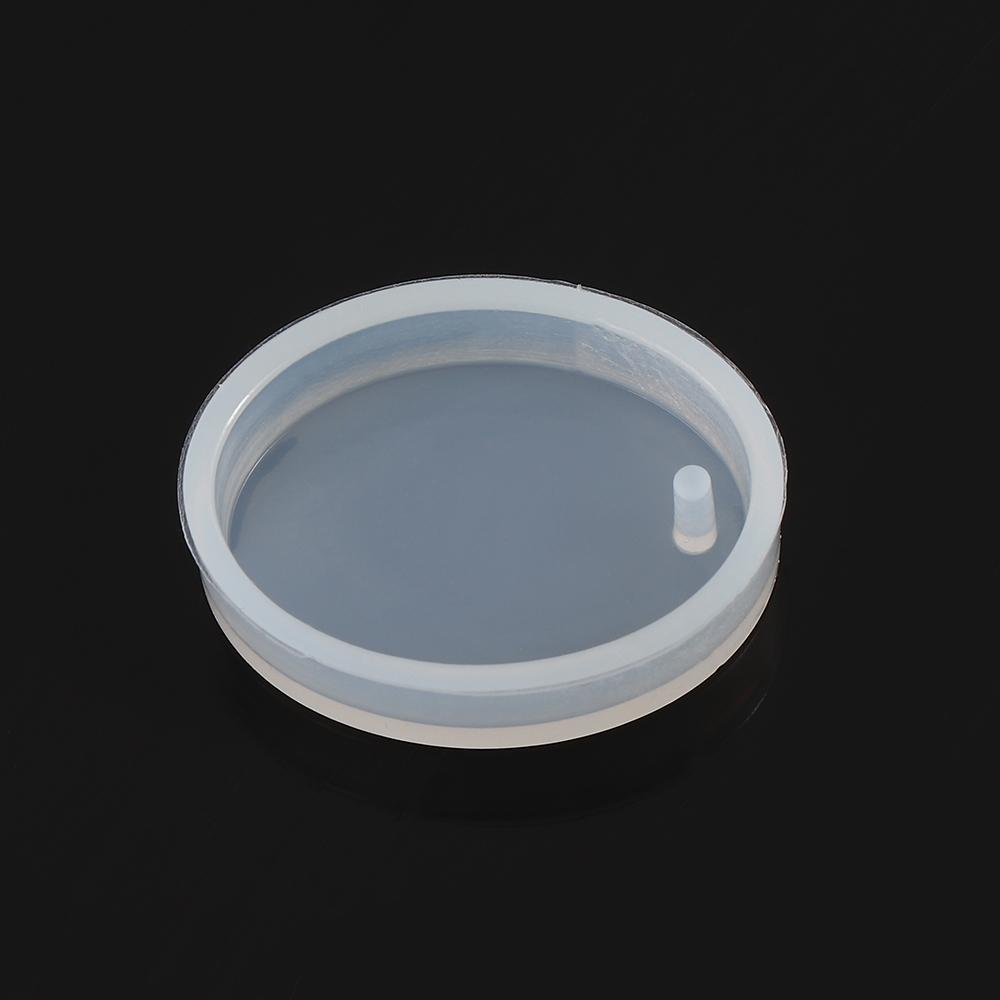 Round Craft Oval Decorative Silicone Glue 5pieces/set Resin Handmade Tool Mold Mould Jewelry Making